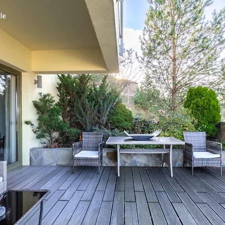 Romantic With Garden And View Over The *
